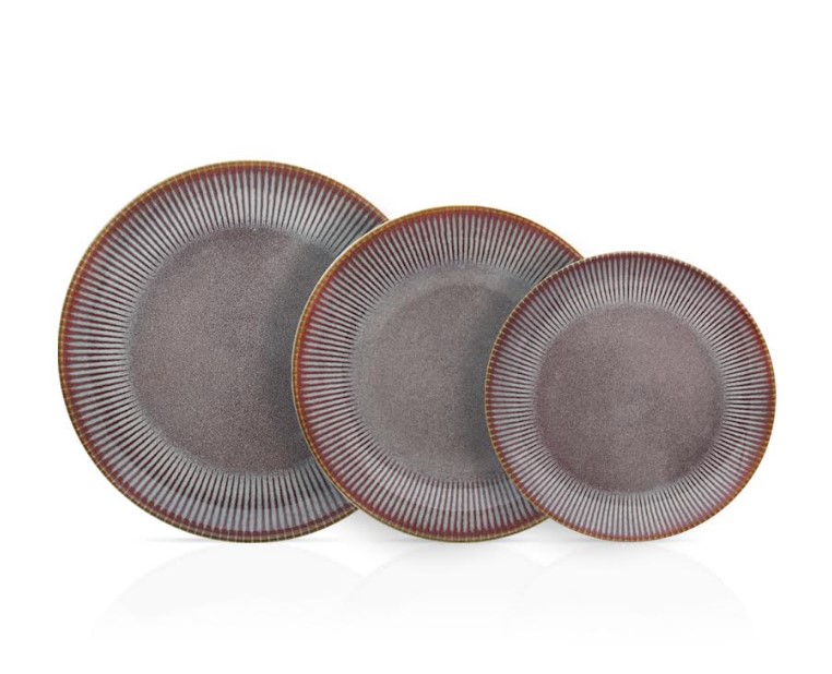 Σερβίτσιο Φαγητού Σετ 20τμχ In-glaze Stoneware Aloha CRYSPO TRIO 25.099.40 (Υλικό: Stoneware, Μέγεθος: Σετ) - CRYSPO TRIO - 25.099.40